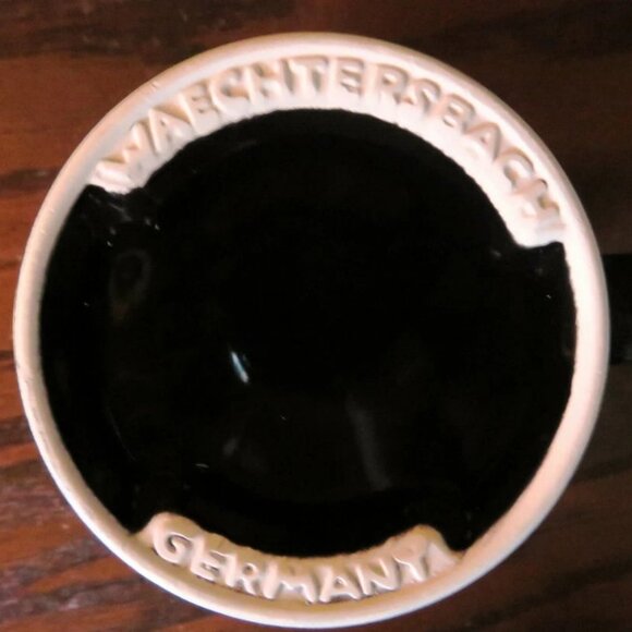 NWT WAECHTERSBACH Germany "THE BOSS" Coffee Mug Black Porcelain Mint Unused - Picture 3 of 3